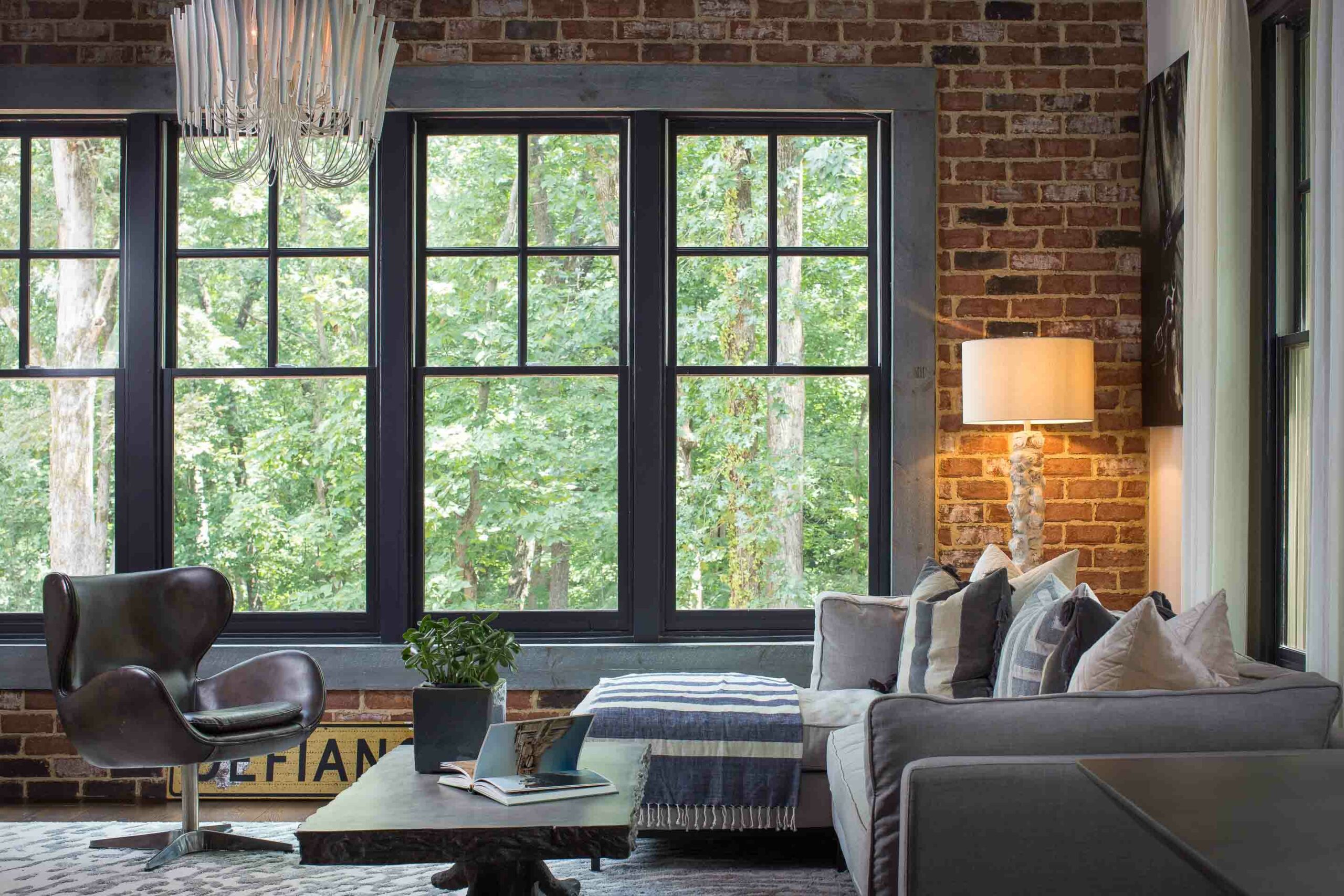 Rennes Court | Living Room | Interior Design by Hart & Lock Design | Buckhead, Atlanta