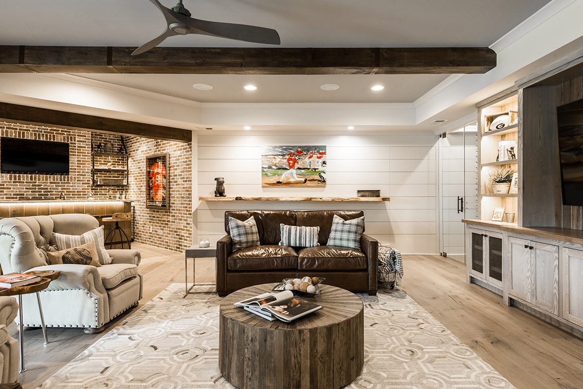 Cavendar Basement | Hart & Lock Design | Residential Interior Design | Atlanta, GA